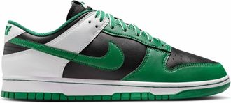 Nike Mens Dunk Low Retro Shoes In Black/clover-White