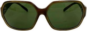 Prada Pre-owned Accessories, female, Green, Size: ONE SIZE Pre-owned Plastic Sunglasses