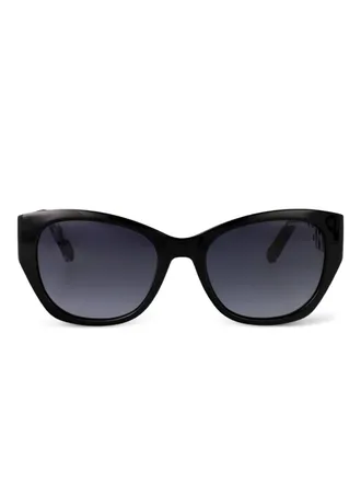 Marc Jacobs Zonnebril met cat-eye montuur - Zwart