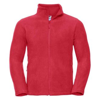 Russell Athletic Russell Heren fleecejas voor buiten (Klassiek rood)