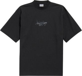Balenciaga Black Crew Neck T-Shirt