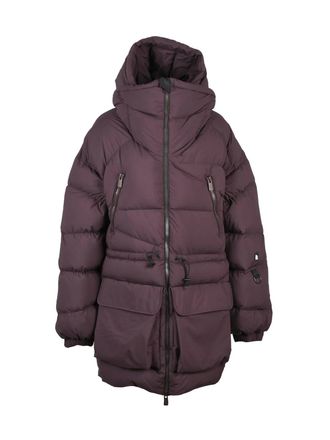 Bacon Deep Red Polyester Double B Parka Down Jacket