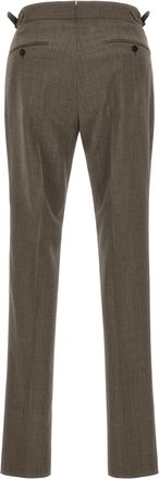 Pal Zileri Wool Blend Trousers - Brown