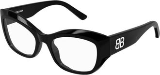 Balenciaga Butterfly Frame - unisex - Brillen - Zwart - 54 MM - Accessoires