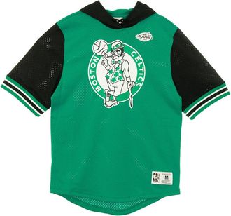 Mitchell & Ness Korte Mouw NBA Hoody 2008 Viering - Heren - Fitness - Groen - M - Polyester - Fitness