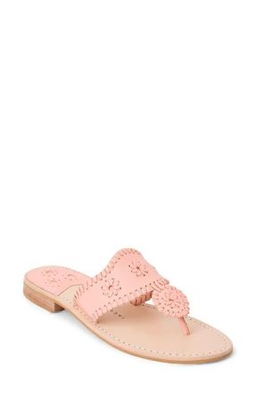 Jack Rogers Jacks Water Resistant Flip Flop in Peachbud at Nordstrom, Size 9.5