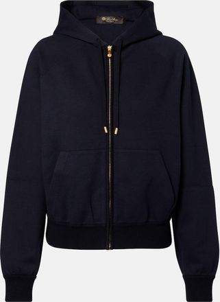 Loro Piana Felpa Viera in pile di cotone, seta e cashmere