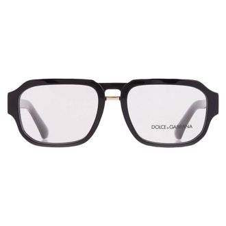 Dolce & Gabbana Demo Navigator Mens Eyeglasses DG3389 501 55