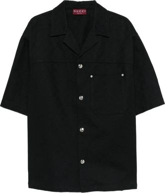 Gucci Short-sleeve Button Shirt