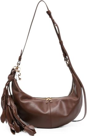 Sportmax Shoulder Bag Leather Spx Argenta