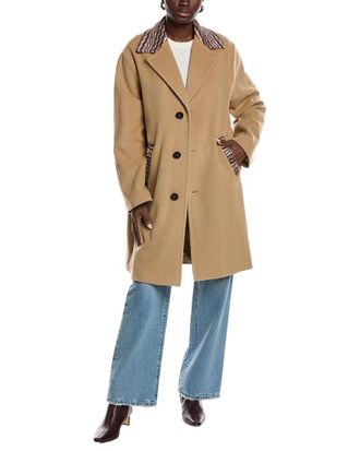 M Missoni Wool-Blend Overcoat