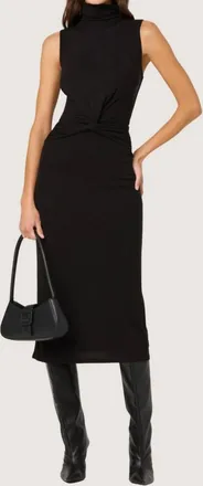Astr Riana Dress In Black