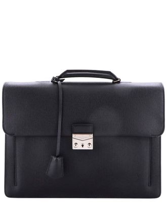 Louis Vuitton Associe Cartable 2 Briefcase Taiga (Authentic Pre-Loved)