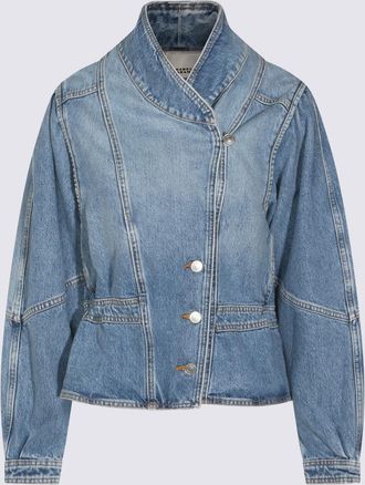 Isabel Marant Jackets Blue And Green-Donna