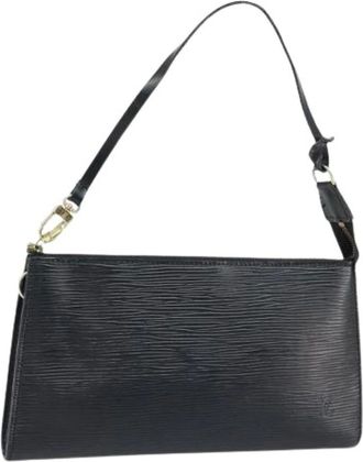 Louis Vuitton Pre-owned Shoulder Bags, female, Black, Size: ONE SIZE Pre-owned Vintage Accessory Pouch