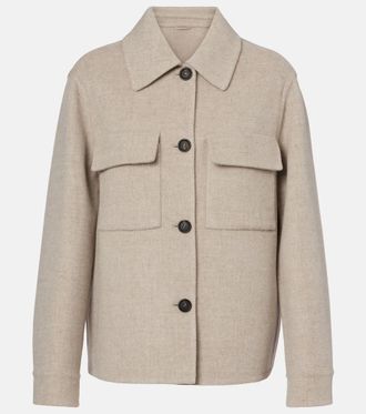 Brunello Cucinelli Wool and cashmere overshirt
