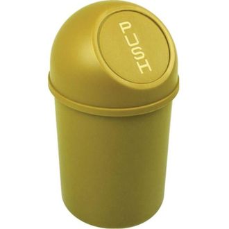 Helit Recipiente Para Residuos Con Trampilla De Polipropileno