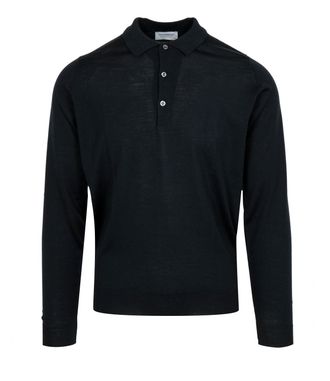 John Smedley T Shirts And Polos Black