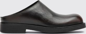 Maison Margiela Leather Mules with Rounded Toe