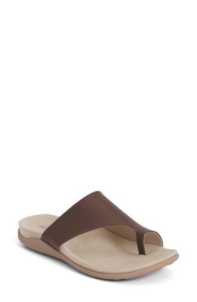 Strive Footwear Capri IV Toe Loop Sandal in Tan at Nordstrom, Size 8.5