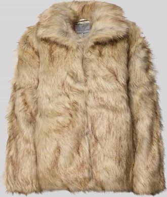 LeGer By Lena Gercke Jacke aus Kunstfell Modell Fergie in Beige, Gr&ouml;&szlig;e L