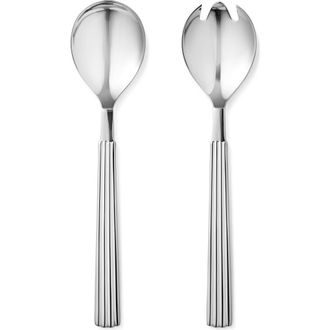 Georg Jensen Bernadotte Salad Serving Set in Silver at Nordstrom