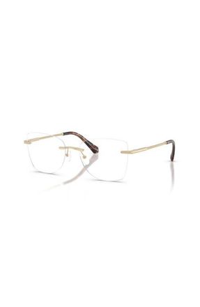 Michael Kors 53mm Square optical glasses in Gold at Nordstrom