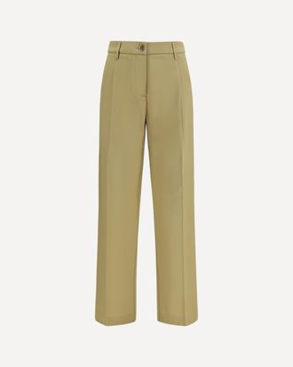 Cruna Wide-leg virgin wool Pants Female 42