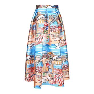 Alessandro Enriquez Midi Skirts, female, Multicolor, Size: XS Sk02 DU Summer