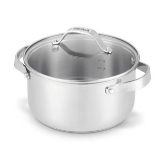 Beka 101032 Cacerola De Acero Inoxidable 20 Cm Duradera Y Ergon&oacute;mica