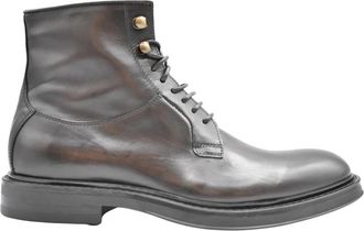 Corvari Enkel laarzen - Heren - Enkellaarsjes - Bruin - 41 EU - Leer - Schoenen
