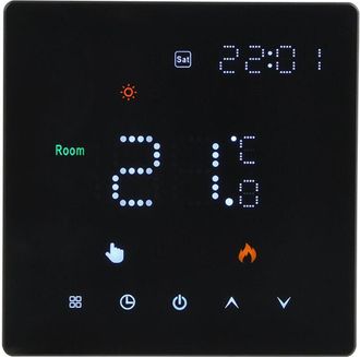 OEM Calentador El&eacute;ctrico De 16 A, Controlador De Temperatura, Versi&oacute;n De Control De Sonido, Ajuste De Brillo De Sincronizaci&oacute;n De Temperatura Programable,