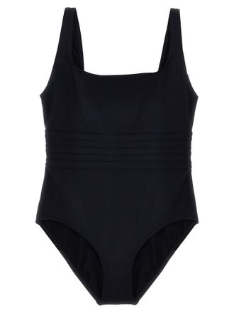 ワンピース水着 ERES Black stretch nylon Sillage swimsuit (012517 ULTRA) ワンピース水着 ERES Black stretch nylon Sillage swimsuit