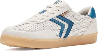 Dr. Scholls Rebel Sport Womens Shoes Off-white/Blue Horizon : 7.5 M, Leather/Suede