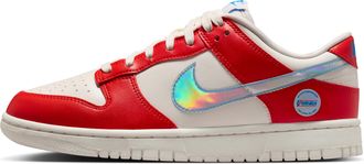 Nike Womens Dunk Low WNBA 30th Shoes in Red | IR1970-604