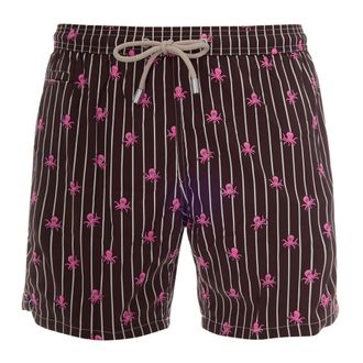 MC2 Saint Barth Beachwear, male, Multicolor, Size: XL Lighting Micro Stretch Ultralight Stretch Swim Short