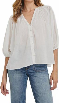 Rails Cassat Top In White