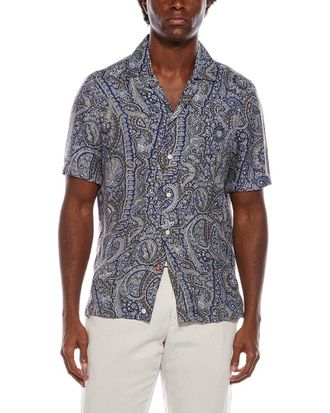 Isaia Silk Sport Shirt