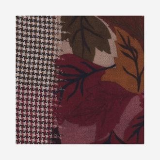 Faliero Sarti Womens Scarf Foliage Multicolour Lyocell Scarfs