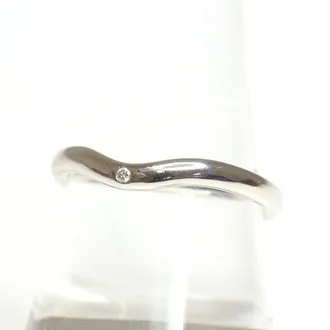 Tiffany & Co. Platinum Platinum 950 Band Ring (Pre-Owned)