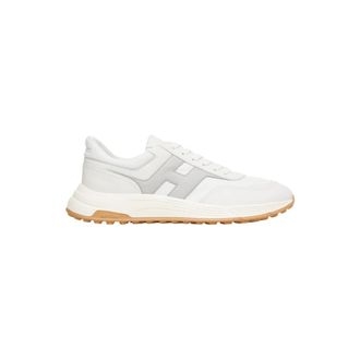 Hogan Grijze Sneakers Hyperlight Stijl - Heren - Sneakers - Grijs - 41 1/2 EU - Leer - Schoenen