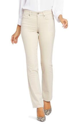 NYDJ Marilyn Straight Leg Jeans in Feather at Nordstrom, Size 12P