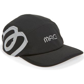 Malbon Golf MRC Five-Panel Adjustable Camper Hat in Jet Black at Nordstrom, Size Large