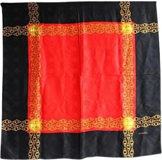 Chanel Pre-owned Scarves, female, Multicolor, Size: ONE SIZE Pre-owned Scarf