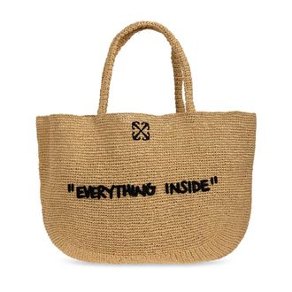 Off-white Tassen, Dames, Beige, ONE Size, Jitney Bag