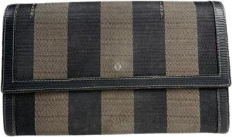 Fendi Pre-owned Vintage leren portemonnee - Dames - Vintage Accessoires - Veelkleurig - ONE Size - Leer - Vintage