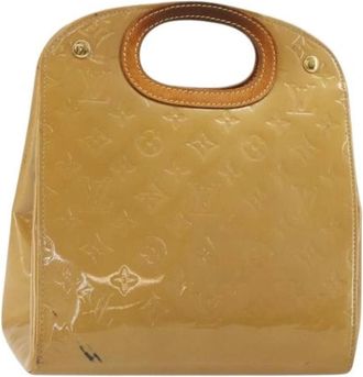 Louis Vuitton Pre-owned Vintage Hand Bag - Dames - Vintage Handtas - Beige - ONE Size - Leer - Vintage