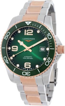 Longines Hydroconquest Automatic Green Dial Mens Watch L3.781.3.08.7