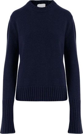 SA SU PHI Cashmere Sweater - Dames - Cashmere truien - Blauw - L - Kasjmier - Truien & Vesten