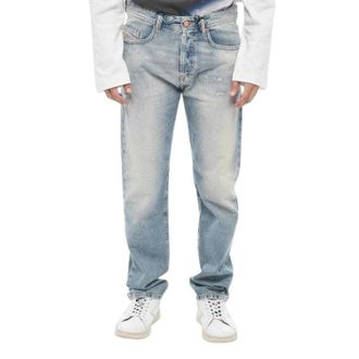 Diesel Heren Buster-X Jeans (Lichtblauw)